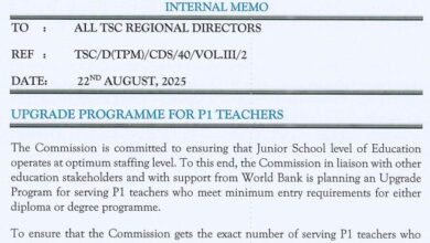 TSC Roll out of upgrade for P1 teachers with degree & diploma.