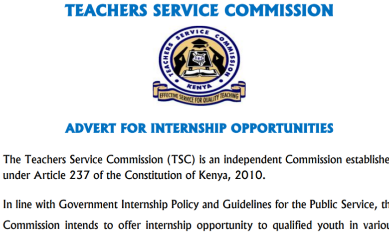 TSC recruitments: How to apply for 24,000 internship jobs before deadline.