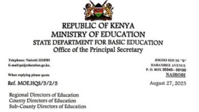 Ministry latest circular addressed to all schools 2025.