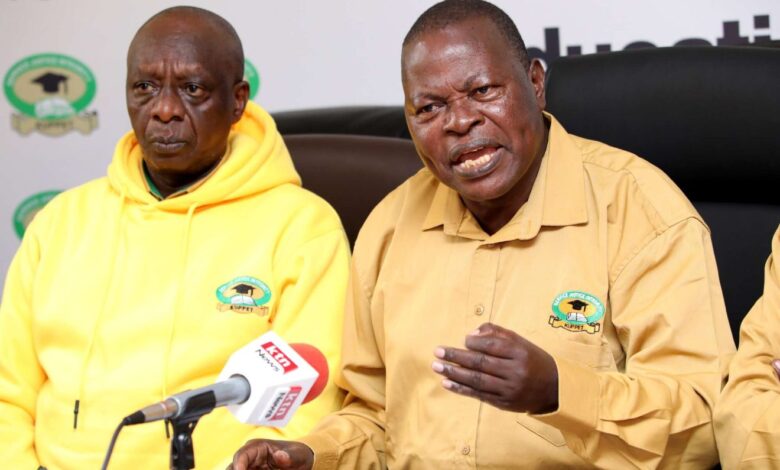 KUPPET Issues Strike Notice Over Teachers’ Medical Cover and Pay.